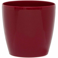 Горшок для цветов Магнолия 155мм бордовый