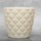 Горшок для цветов Elit Ромбик 1.6 л, кремовый