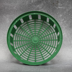 Корзинка для луковиц FormPlastic "Круглая-30", зеленая
