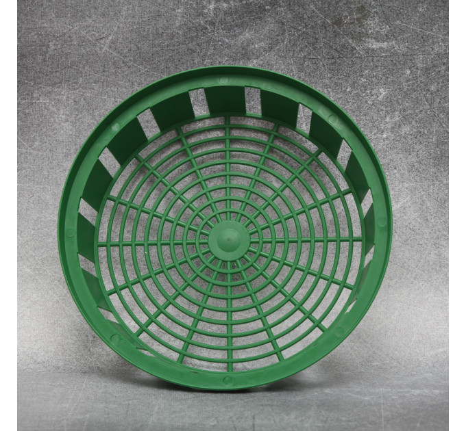 Корзинка для луковиц FormPlastic "Круглая-30", зеленая