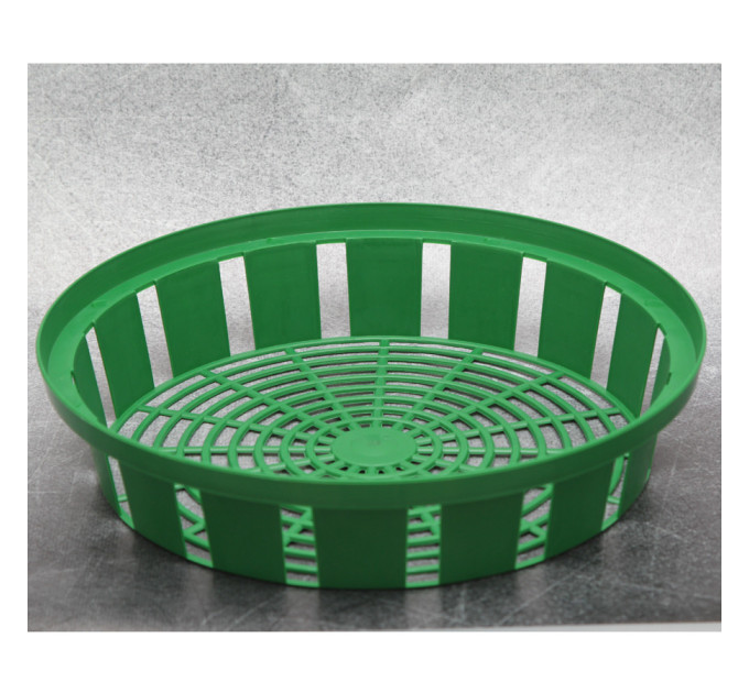 Корзинка для луковиц FormPlastic "Круглая-30", зеленая