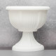 Вазон "Леон" з підставкою Алеана 21 см., білий