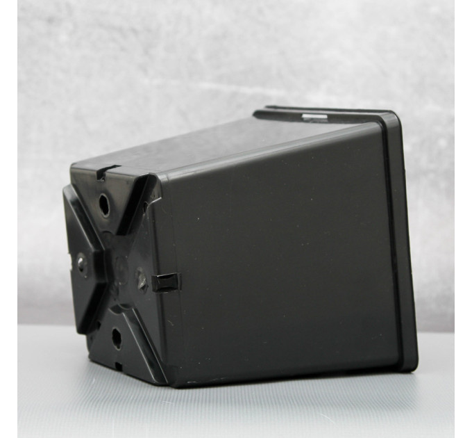 Вазон для розсади квадратний Алеана 13,0*13,0 см., чорний