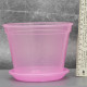 Вазон дренажный Алеана 14,0*10,5 см., розовый (без подставки)