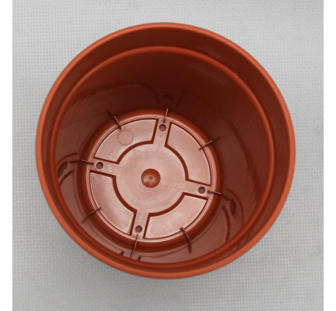 Вазон "Глорія" з підставкою 11*10,2 см. Алеана, теракот