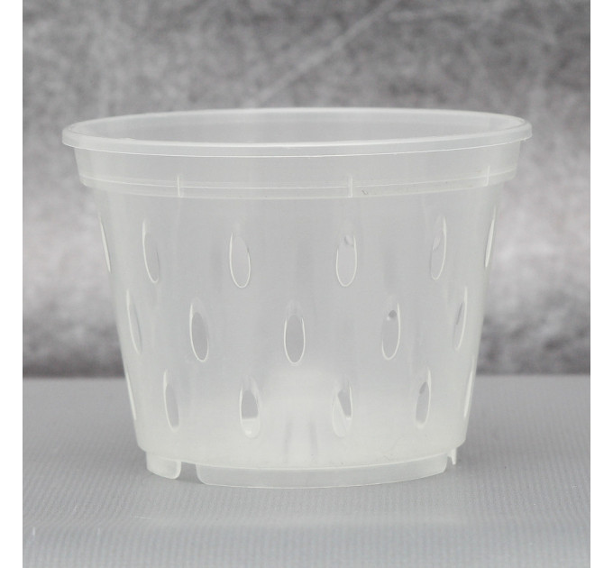 Вазон дренажний для орхідей Алеана 11,0*8,0 см.