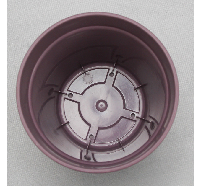 Вазон "Глория" с подставкой 11*10,2 см. Алеана, фиолетовый