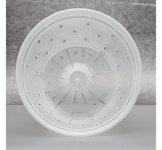 Вазон дренажний для орхідей Алеана 14,0*10,5 см.