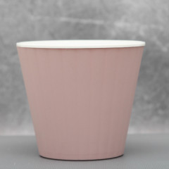 Вазон "Ибис" двойной 13,0*11,2 см. Алеана, фрезия/белый