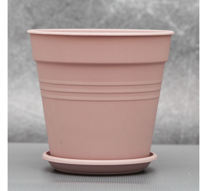 Вазон "Глория" с подставкой 11*10,2 см. Алеана, фрезия