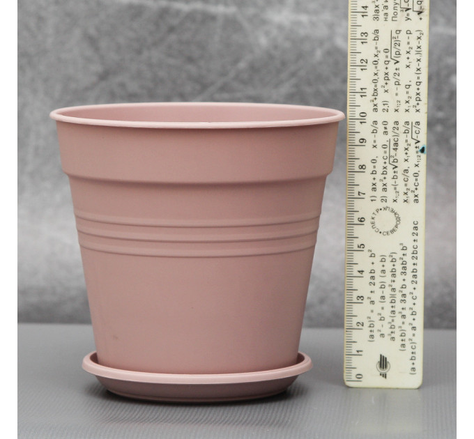 Вазон "Глория" с подставкой 11*10,2 см. Алеана, фрезия