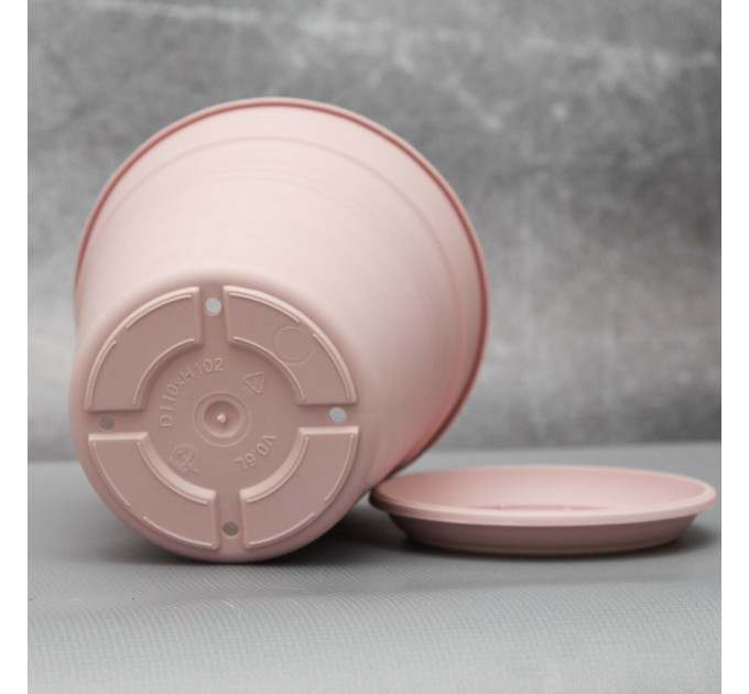 Вазон "Глория" с подставкой 11*10,2 см. Алеана, фрезия