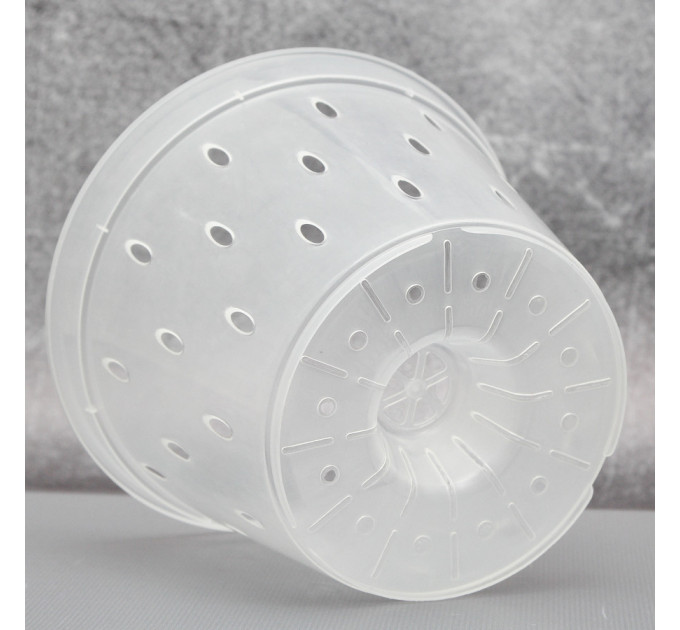 Вазон дренажний для орхідей Алеана 17,0*12,5 см.