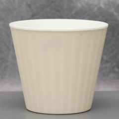 Вазон "Ибис" двойной 13,0*11,2 см. Алеана, белый