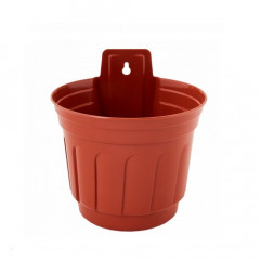 Вазон "Рина" настенный Алеана 14 см., терракот