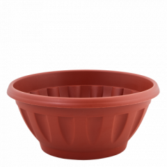 Вазон "Жанна" с подставкой Алеана 11*6 см., терракот