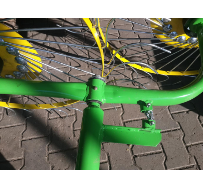 Грабли ворошилка Cолнышко на 5 колес