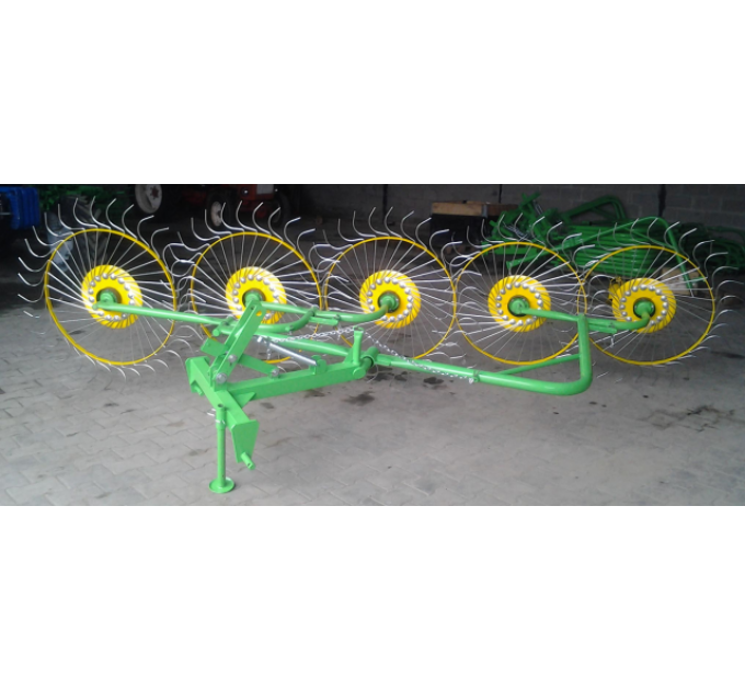 Грабли ворошилка Cолнышко на 5 колес