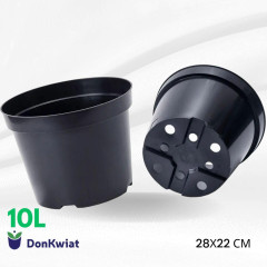 Горщик 10 л круглий 28*22, Donkwiat RS10