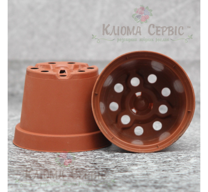 Горщик 0.29 л круглий, KLODA теракот