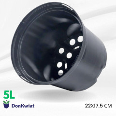 Горщик 5 л круглий 22.5*17.5, Donkwiat RS5А