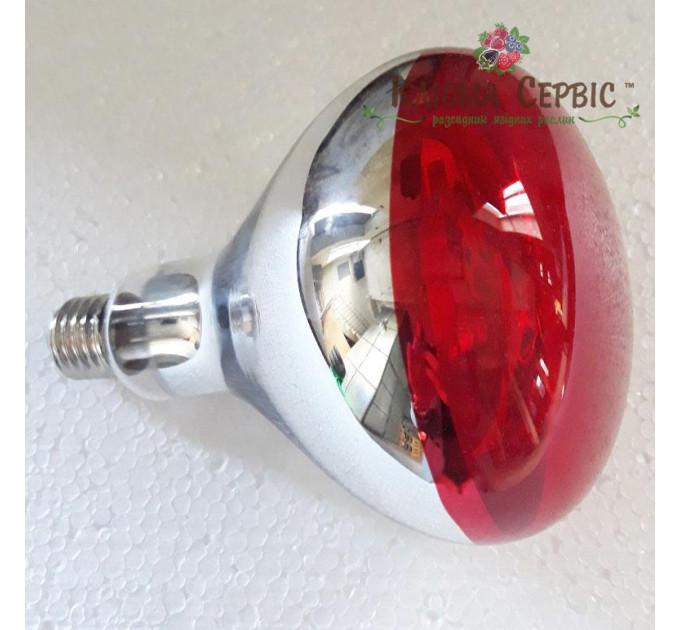 Инфракрасная лампа Lux Light IR R125 175 Вт, Красная
