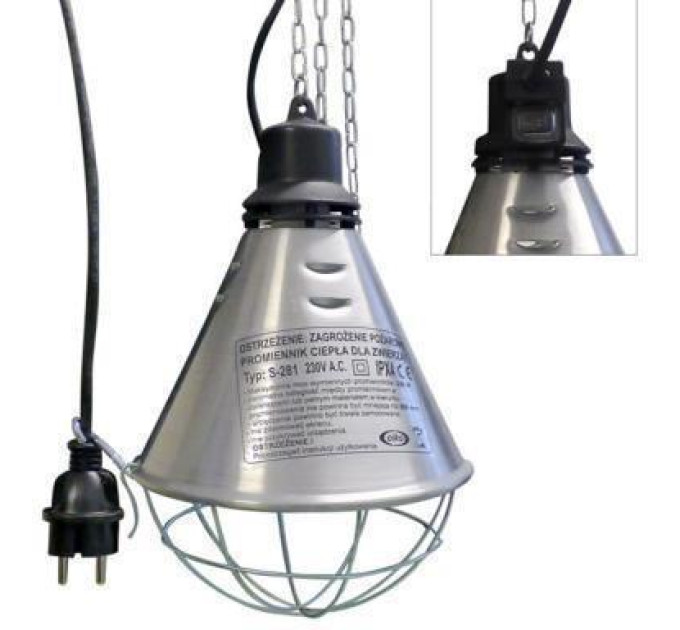 Захисний абажур для інфрачервоних ламп OPR (З регулятором)