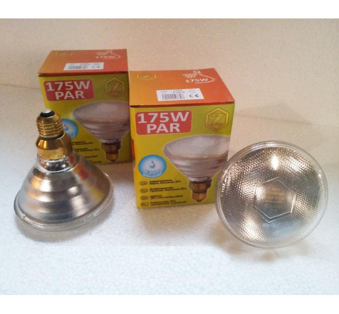 Інфрачервона лампа Zilight PAR38 175 Вт Біла