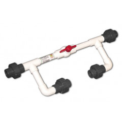 Байпас для инжектора Вентури 1/2" с резьбовым соединением 1/2"