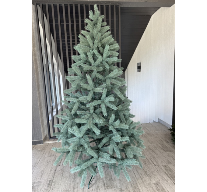 Ялинка штучна лита "Буковельська" блакитна 150 см