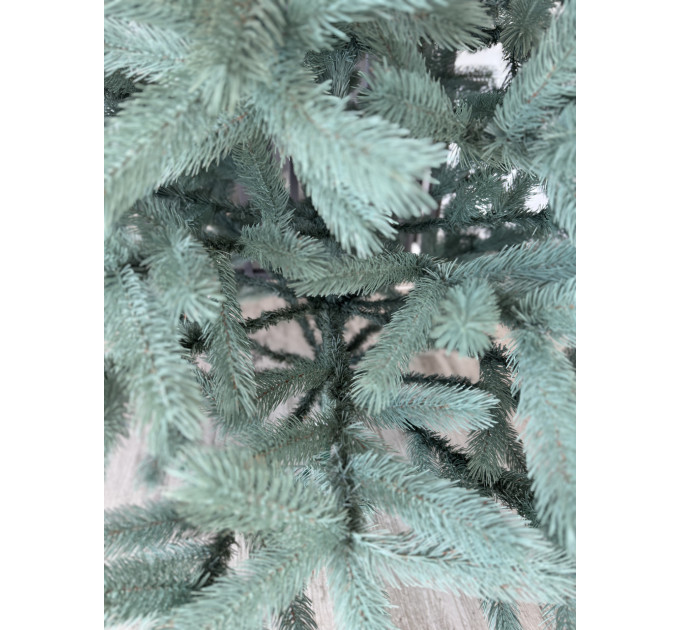 Ялинка штучна лита "Буковельська" блакитна 150 см