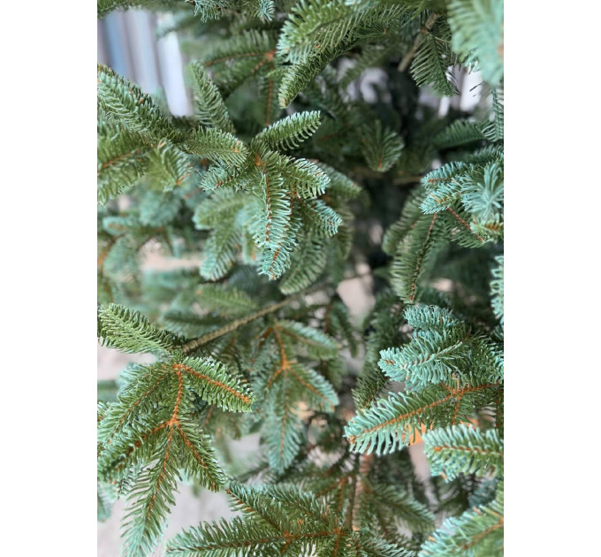 Ялинка штучна лита "Канадська" зелено-блакитна 2.1