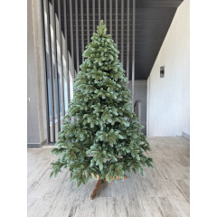 Ялинка штучна лита "Канадська" зелено-блакитна 2.1