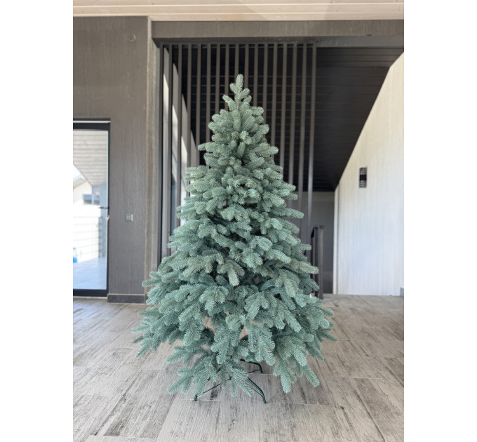 Елка искусственная литая "Элитная" голубая 230 см