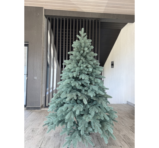 Ялинка штучна лита "Елітна" блакитна 150 см