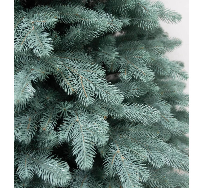 Ялинка штучна лита "Елітна" блакитна 150 см