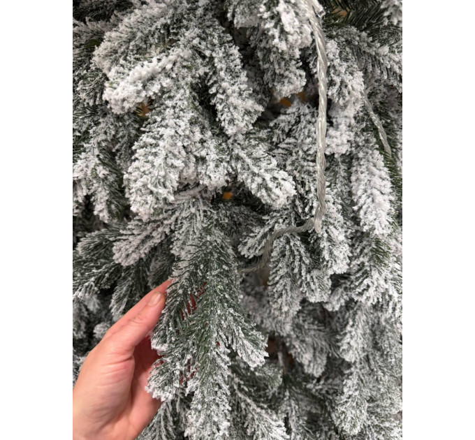 Елка искусственная литая "Элит" заснеженная