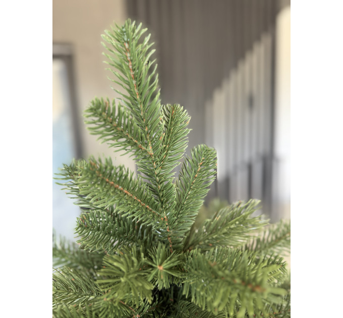 Ялинка штучна лита "Елітна" зелена 210 см