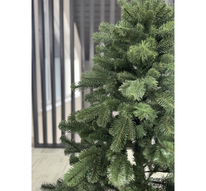 Ялинка штучна лита "Елітна" зелена 210 см
