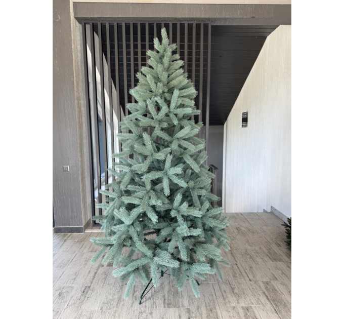 Елка искусственная литая "Буковельская" голубая 180 см