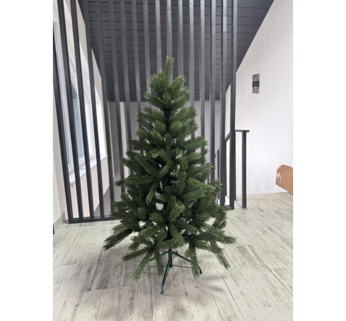 Ялинка штучна лита "Буковельська" зелена 150 см