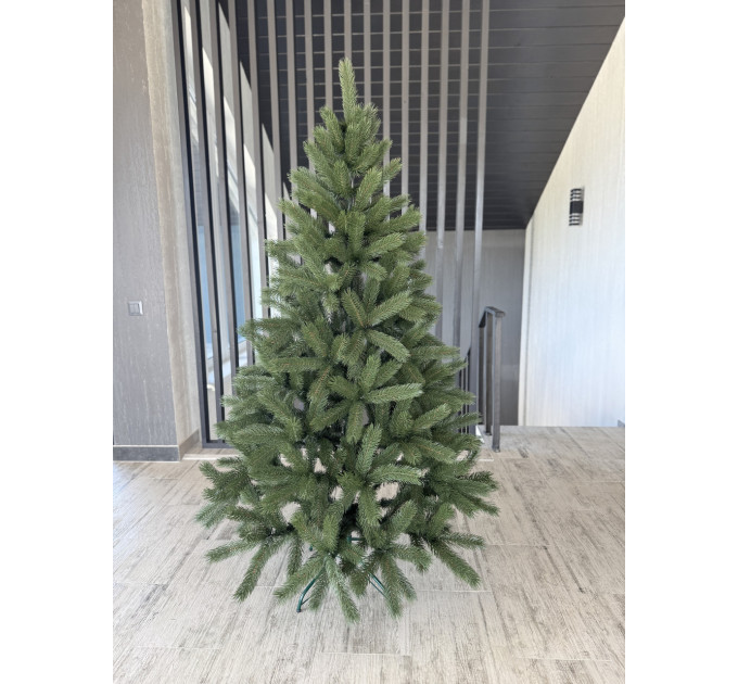 Ялинка штучна лита "Буковельська" зелена 150 см