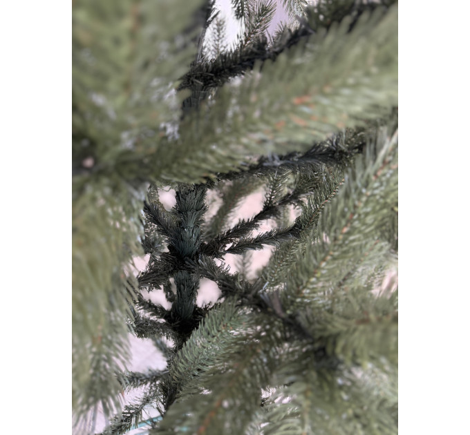 Ялинка штучна лита "Буковельська" зелена 230 см