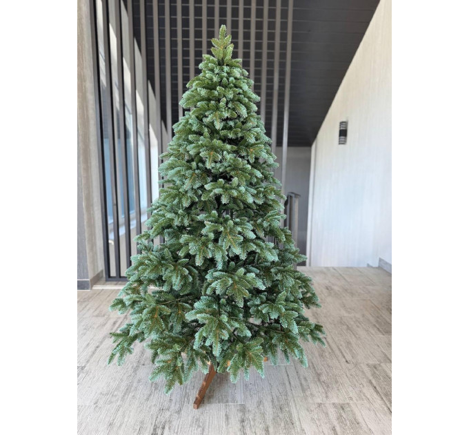 Елка искусственная литая "Канадская" зелено-голубая