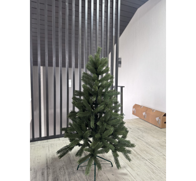 Ялинка штучна лита "Буковельська" зелена 230 см