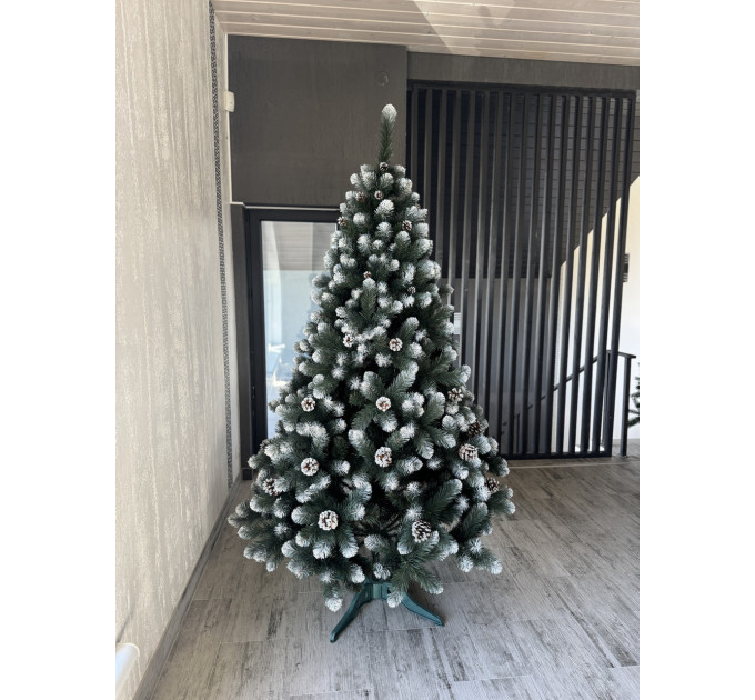 Искусственная елка "Рождественская" с шишками 2
