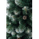 Искусственная елка "Рождественская" с шишками 2.5