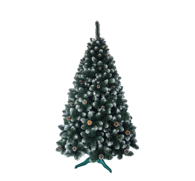 Искусственная елка "Рождественская" с шишками