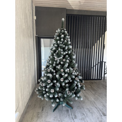 Искусственная елка "Рождественская" с шишками