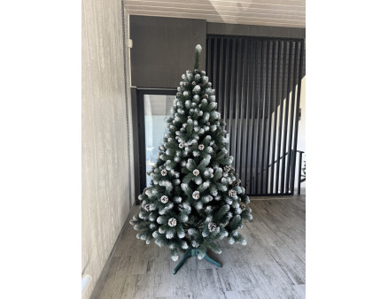 Искусственная елка "Рождественская" с шишками